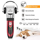 Pet Grooming Clipper Kits Low noise Oneisall Dog and Cat Rechargeable Cordless