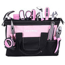Pink Tool Set,220-Piece Lady's Home Repairing Tool Kit