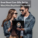 Beard Grooming Kit w/Beard Conditioner,Beard Oil,Beard Balm,Beard Brush