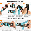 Slackline Warrior Obstacle Course Kit for Kids 37 PCS  Training Equipment Set for Backyard