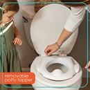 Summer My Size Potty with Transition Ring & Storage, Pink – Realistic Potty Training
