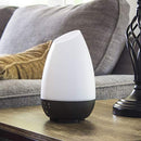 HealthSmart Essential Oil Diffuser, Cool Mist Humidifier and Aromatherapy Diffuser with 500ML Tank Ideal for Large Rooms, Adjustable Timer, Mist Mode and 7 LED Light Colors, White