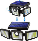 Solar Lights Outdoor, AmeriTop 128 LED 800LM Wireless LED Solar Motion Sensor