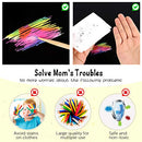 Rainbow Scratch Mini Art Notes - 125 Magic Scratch Note Off Paper Pads Cards Sheets