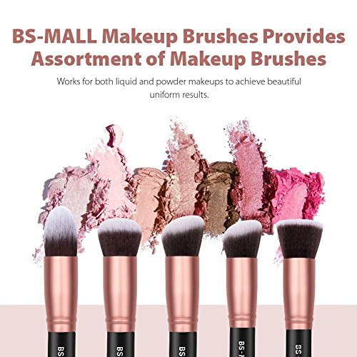 BS-MALL Makeup Brushes Premium Synthetic Foundation Powder Concealers