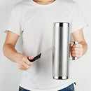 Metal Guiro 12"x 4" Stainless Steel with Scraper Latin Percussion Instrument ,By Vangoa