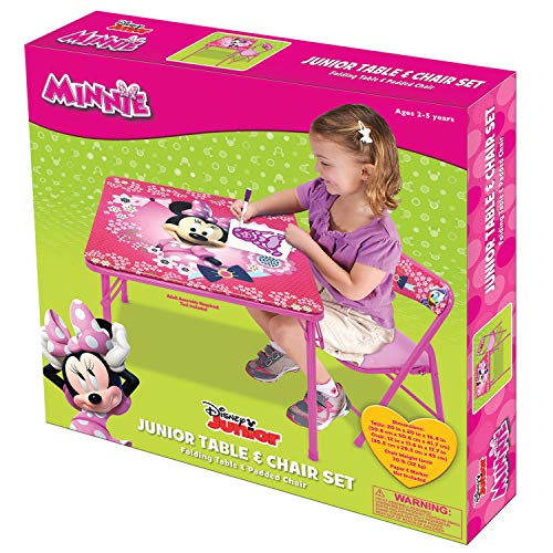 Minnie Mouse Table Blossoms & Bows Jr. Activity Set with 1 Chair