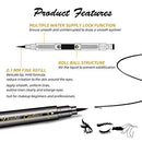 6 Pcs Double-headed Liquid Eyeliner Stamp Pen Set