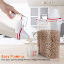 Rice Storage Container 5 Lbs, Small Airtight Dry Food Container for  Kitchen Pantry