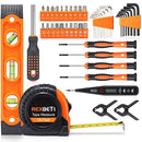 169-Piece Premium Tool Kit with 16 inch Tool Bag, Steel Home Repairing Tool Set