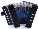 Accordion Black Color 7 Button 2 Bass Kid Music Instrument Easy to PlayGREAT GIFT