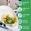 GreenLife Soft Grip Healthy Ceramic Nonstick, Cookware Pots and Pans Set, 16 Pcs