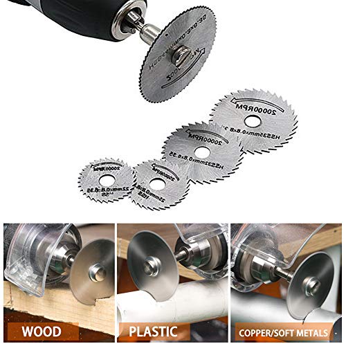 Rotary Tool Accessories Cutting Wheels Set 42 Pcs Diamond Cutting Wheels 15pcs