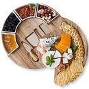Cheese Board Set - Charcuterie Board Set and Cheese Serving Platter