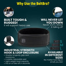 Titan Black MultiPack No Buckle Elastic Belt For Men