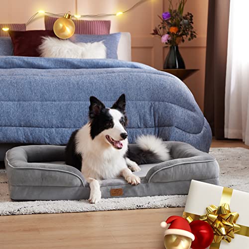 Orthopedic Dog Bed for Large Dogs - Big Waterproof Dog Bed Large