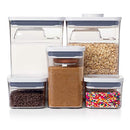 Good Grips 8-Piece Baking Essentials POP Container Set, White