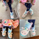 Unicorn Boot Slipper, Childrens Unicorn, 1-13 Little Kid US