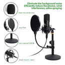 USB Microphone Kit 192KHZ/24BIT MAONO AU-A04T PC Condenser Podcast Streaming Cardioid Mic Plug & Play for Computer, YouTube, Gaming Recording