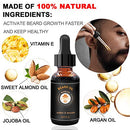 Beard Grooming Kit w/Beard Conditioner,Beard Oil,Beard Balm,Beard Brush
