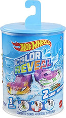 Color Reveal 2 Pack of 1:64 Scale Vehicles with Surprise Reveal & Repeat