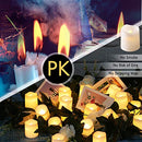 Flameless Votive Candles,Flameless Flickering Electric Fake Candle,24 Pack
