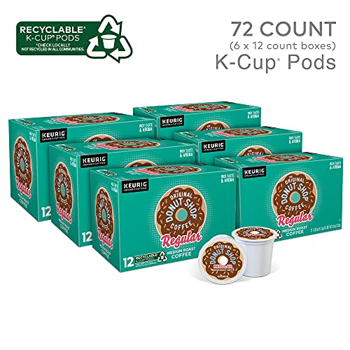 The Original Donut Shop Keurig Single-Serve K-Cup Pods, Regular Medium Roast Coffee