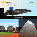 300W LED Parking Lot Lights Adjustable Arm Mount with Photocell 1000-1200W HID/HPS