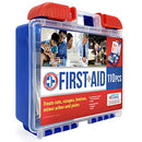 110 Piece First Aid Kit: Clean, Treat, Protect Minor Cuts, Scrapes