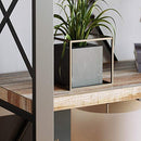 IRONCK Industrial Bookshelf Double Wide 6-Tier, Open Large Bookcase