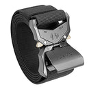 Tactical Belt, Military Hiking Rigger 1.5" Nylon Web Work Belt with Heavy Duty Buckle