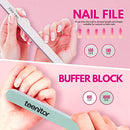 Clear Coffin Nail Tips, 600pcs Clear Fake Nails Ballerina False Nails Press On Nails