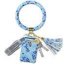 Keychain Bracelet, Doormoon Tassel Key Chain Wristlet Ring Circle Bangle