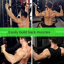 Home Gym Fitness Rowing T-bar V-bar Pulley Cable Machine Attachments, Bicep Curl