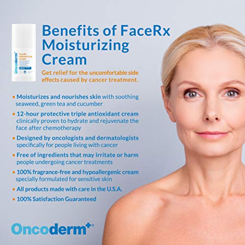 Chemotherapy Cream - FaceRx Moisturizing Chemo Cream. Skin Care for Cancer Patients