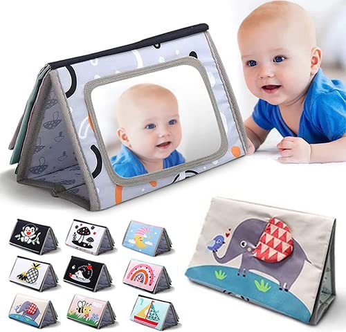 Baby Mirror Toys for Tummy Time,Newborn,Infant 0-3-4-6-12 Months Old