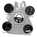 Backpack Purse Waterproof Nylon Anti-theft Rucksack Lightweight Shoulder Bag