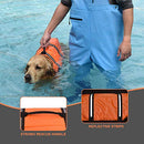 Life Jacket, Dog Life Vest with Reflective Stripes, Adjustable Dog Lifesaver