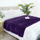 Fleece Throw Blanket, Super Soft Lightweight Cozy Luxury Flannel Bed Blanket, Fluffy