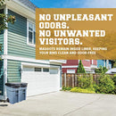 Plasticplace 65 Gallon Trash Bags │ 1.5 Mil │ Black Heavy Duty Garbage Can Liners │ 50” x 48” (50 Count)