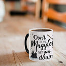 Harry Potter - Don't Let the Muggles Get You Down - Quote - 11 oz Morphing Mugs