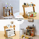Bathroom Makeup Countertop Organizer Cosmetics Perfume Organizer Stand Shelf