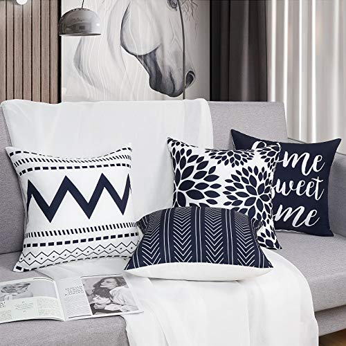 Modern Decorative Throw Pillow Covers Home Sweet Home Cushion Covers Set