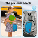 Large Capacity Pencil Case, 4 Compartments Portable Canvas Pencil Bag Pen Case Bag