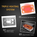 Indoor Grill Smokeless Korean BBQ Grill 2 IN 1 Griddle Electric Grill Raclette Kitchen