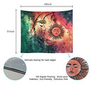 Sun and Moon Tapestry Psychedelic for Bedroom Wall Hanging Room Decor