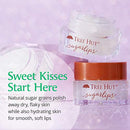 Sugar Lip Scrub, Sweet Mint, 0.34oz Jar, Shea Butter and Raw Sugar Scrub Ultra-Hydrating