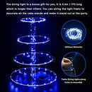 4 Tier Round Cupcake Stand – Premium Cupcake Holder – Acrylic Cupcake Tower