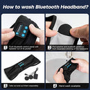 Sleep Headphones Wireless, Bluetooth Sports Headband Headphones with Ultra-Thin