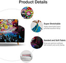 HOSIMA Piece Fit Stretch Sofa Covers - Polyester Spandex Printed Sofa Slipcovers